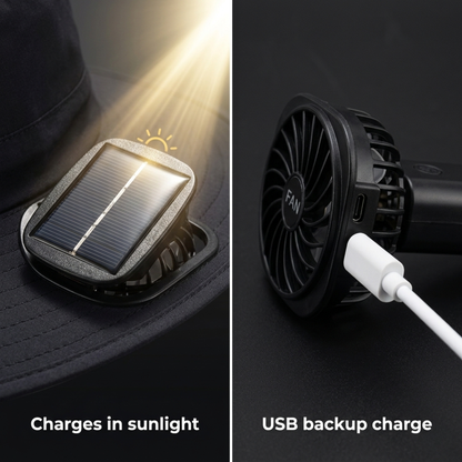 The Solar Fan Hat